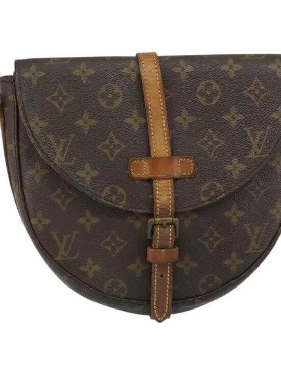 Authentic LOUIS VUITTON Monogram Chantilly MM Shoulder Bag M51233 LV - Picture 5 of 16